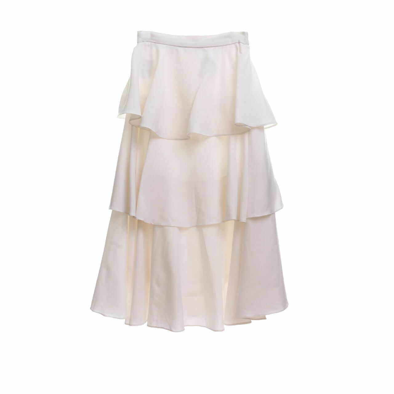 M by Mischa For anazsiantar White Maxi Skirt