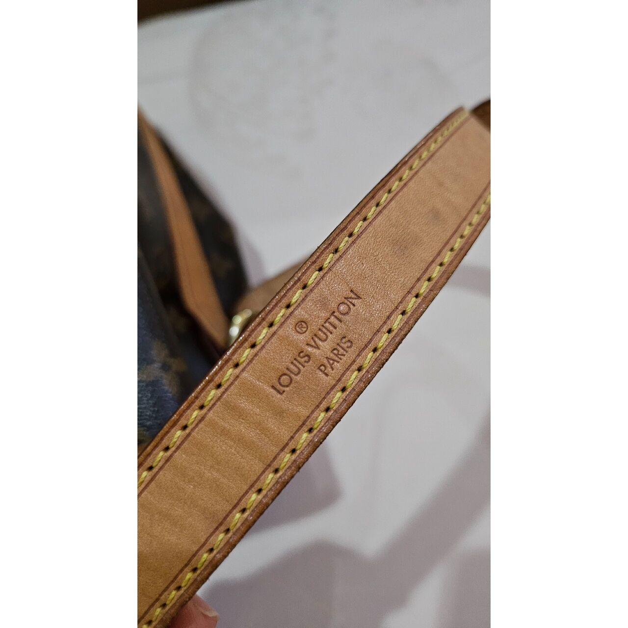Louis Vuitton Noe Monogram Brown Shoulder Bag