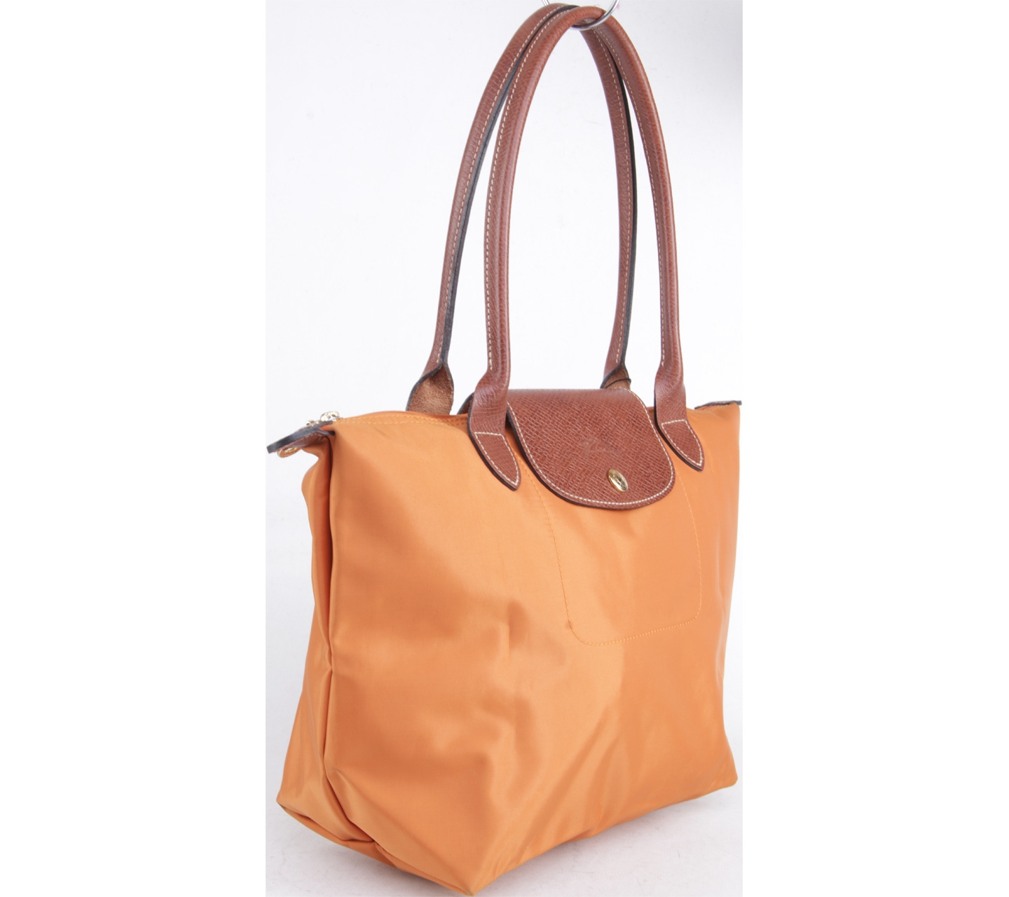 Longchamp Burnt Orange Le Pliage Medium Tote Bag