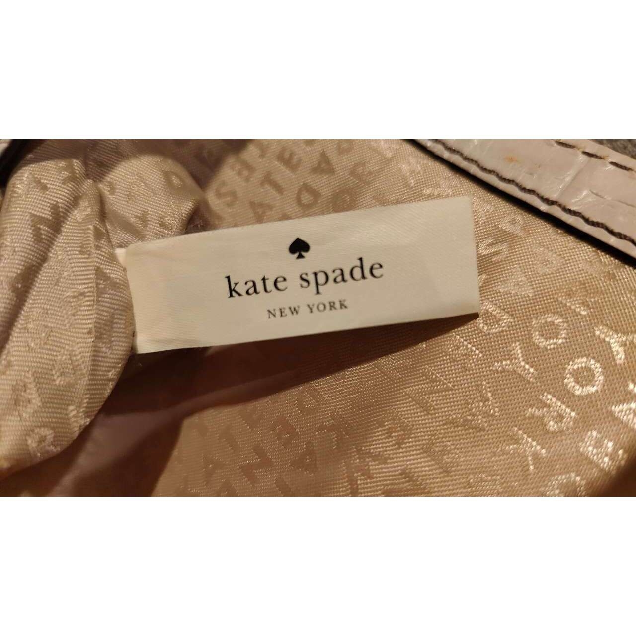 Kate Spade Broken White Animal Print Sling Bag