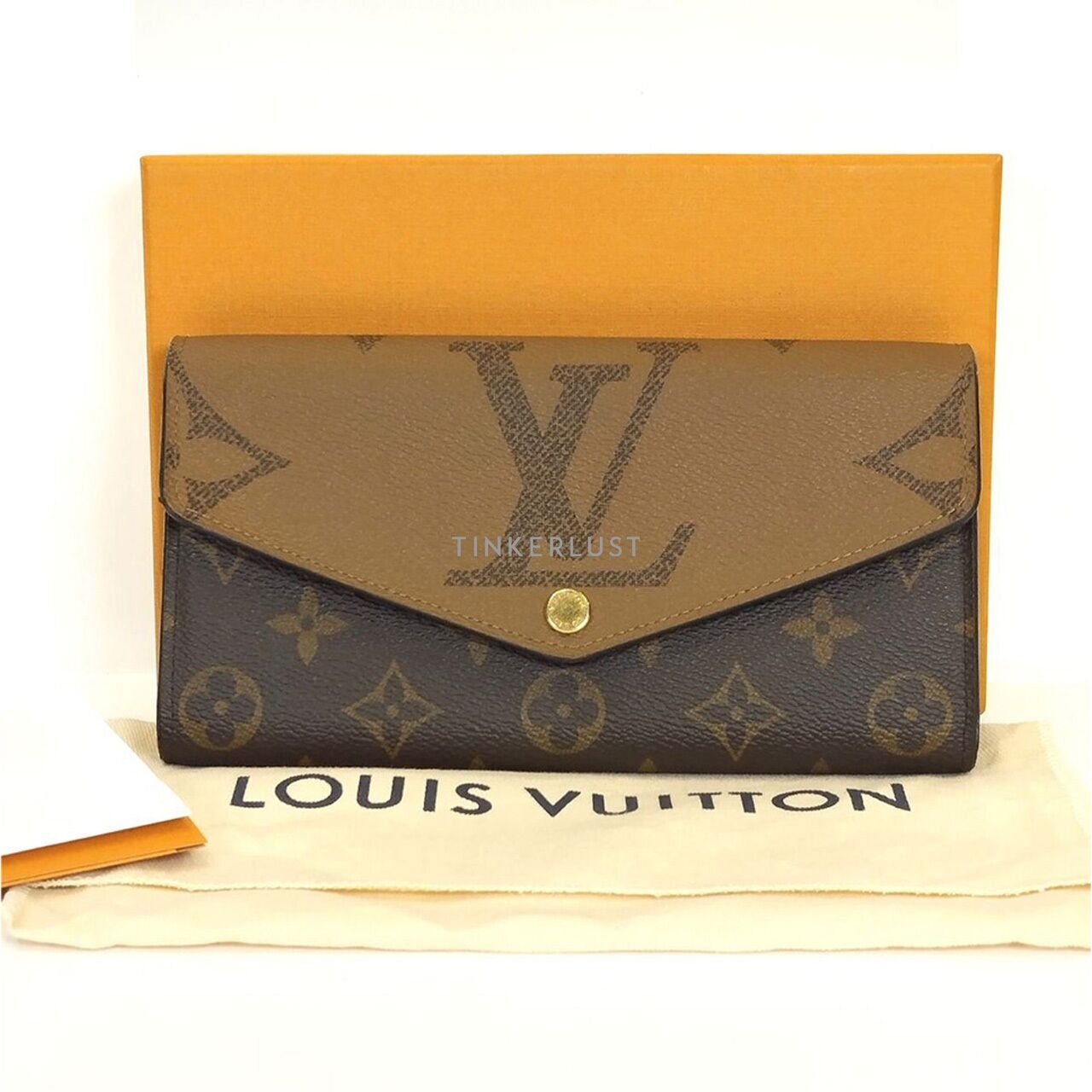 Louis Vuitton Sarah Giant Reverse Chip 2022 Wallet