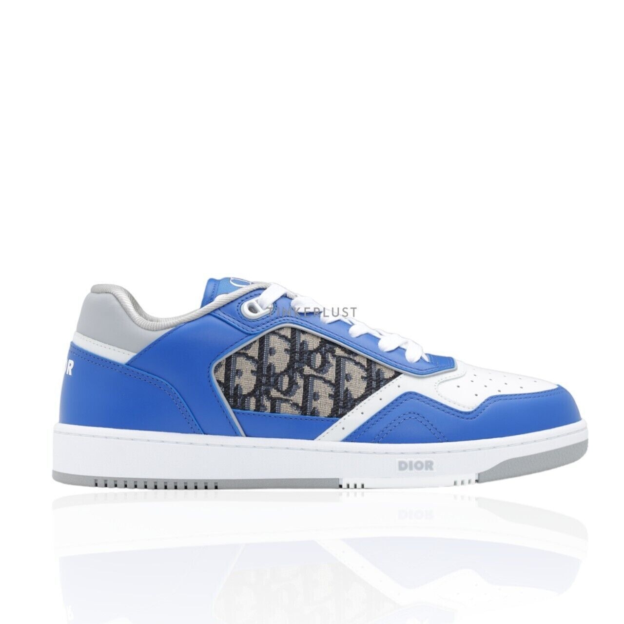 Christian Dior B27 Oblique in Blue/Gray/White Multicolors Low Top Sneakers