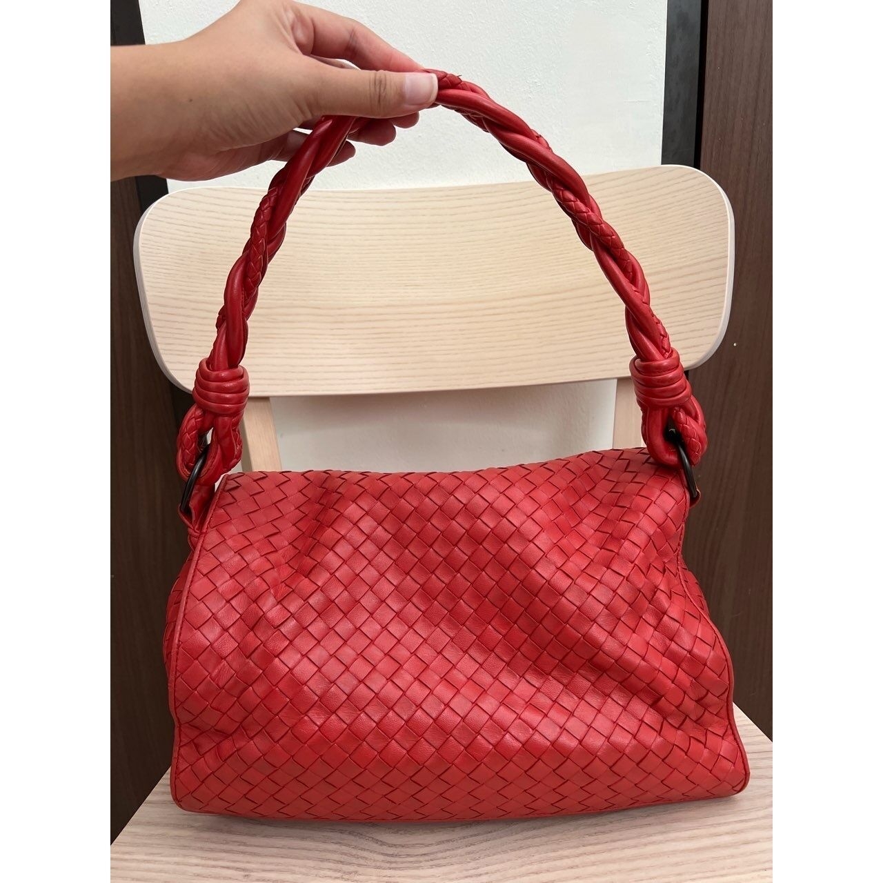 Bottega Veneta Brick Red Shoulder Bag