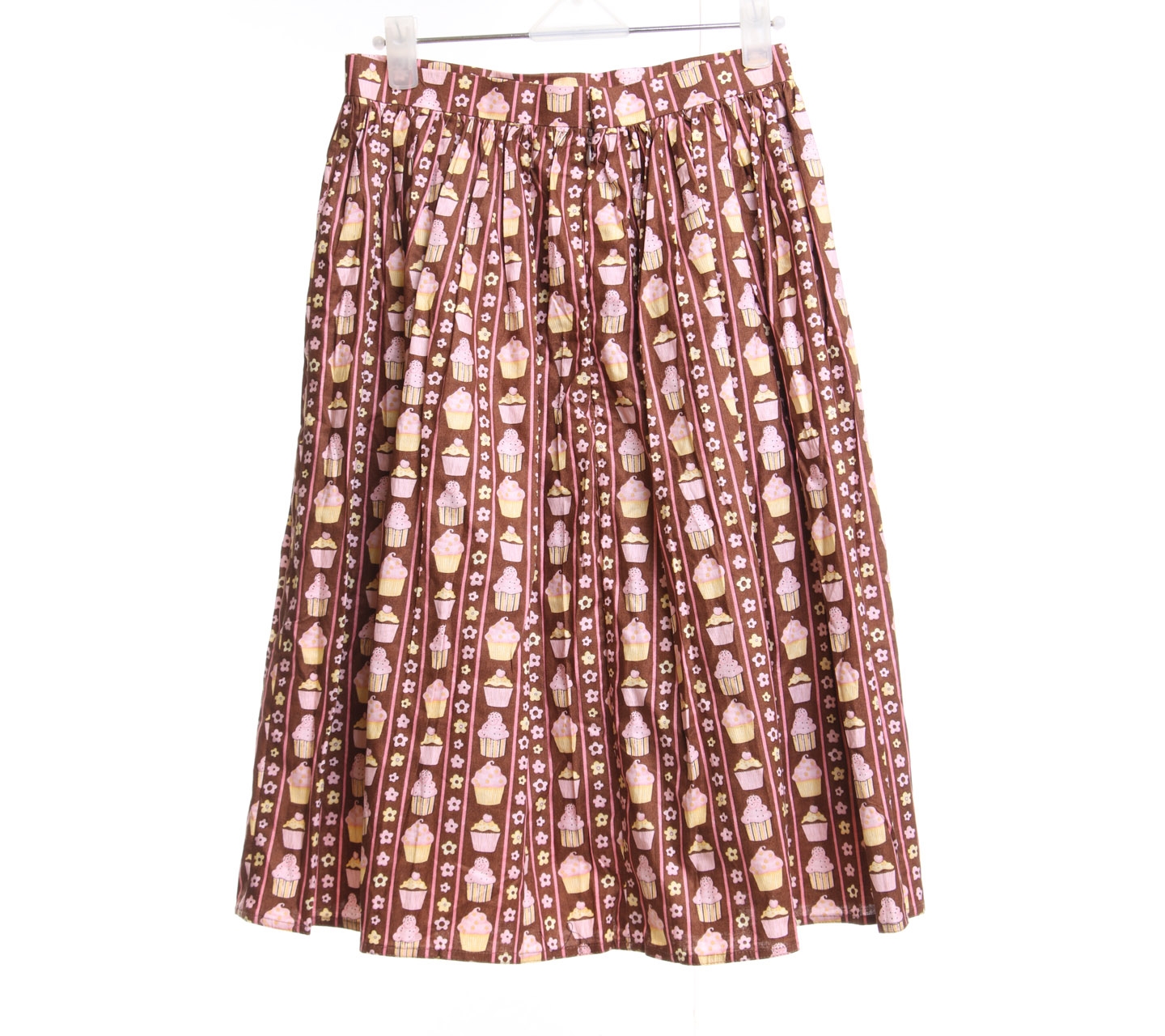 Private Collection Multi Colour Patterned Midi Skirt