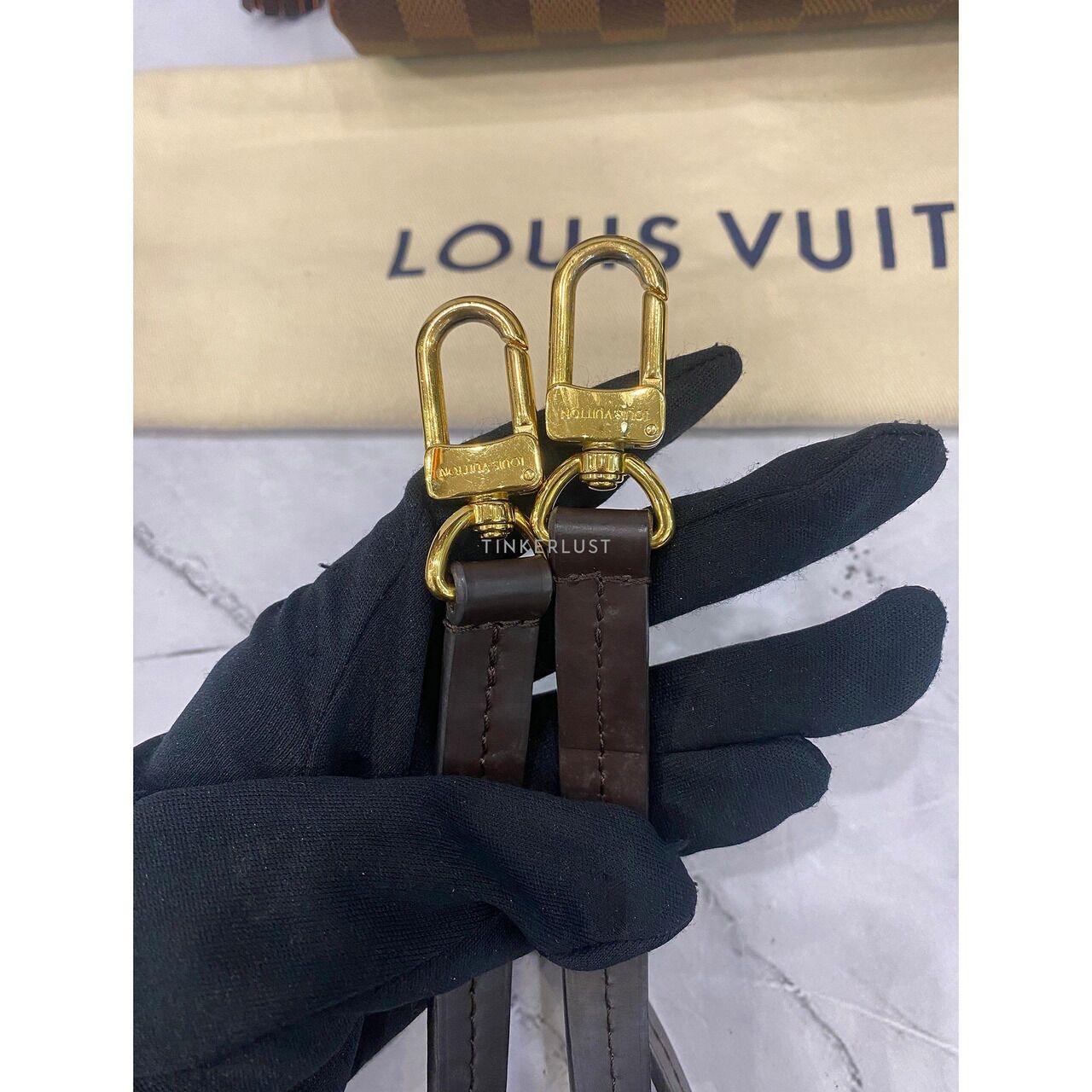 Louis Vuitton Croisette Damier GHW 2018 Satchel