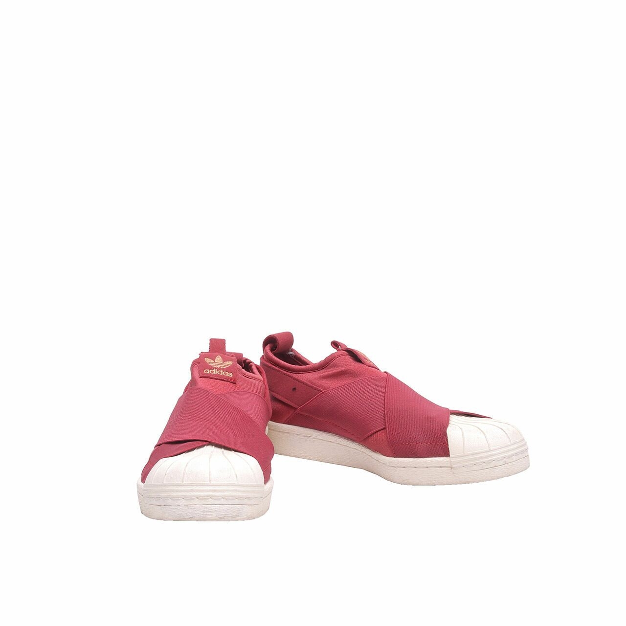 Adidas Red Slip On Sneakers