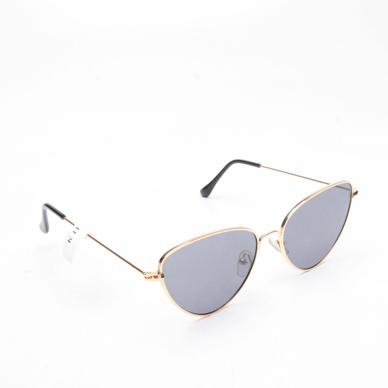 Private Collection Gold/White Sunglasses