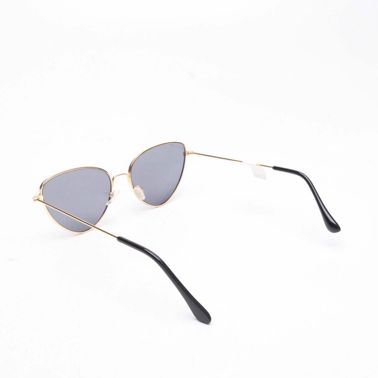 Private Collection Gold/White Sunglasses