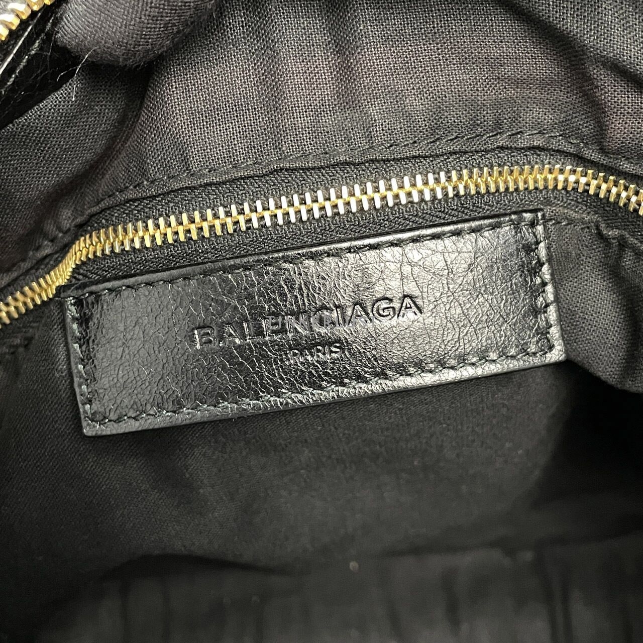 Balenciaga Giant City 12 Black Satchel Bag