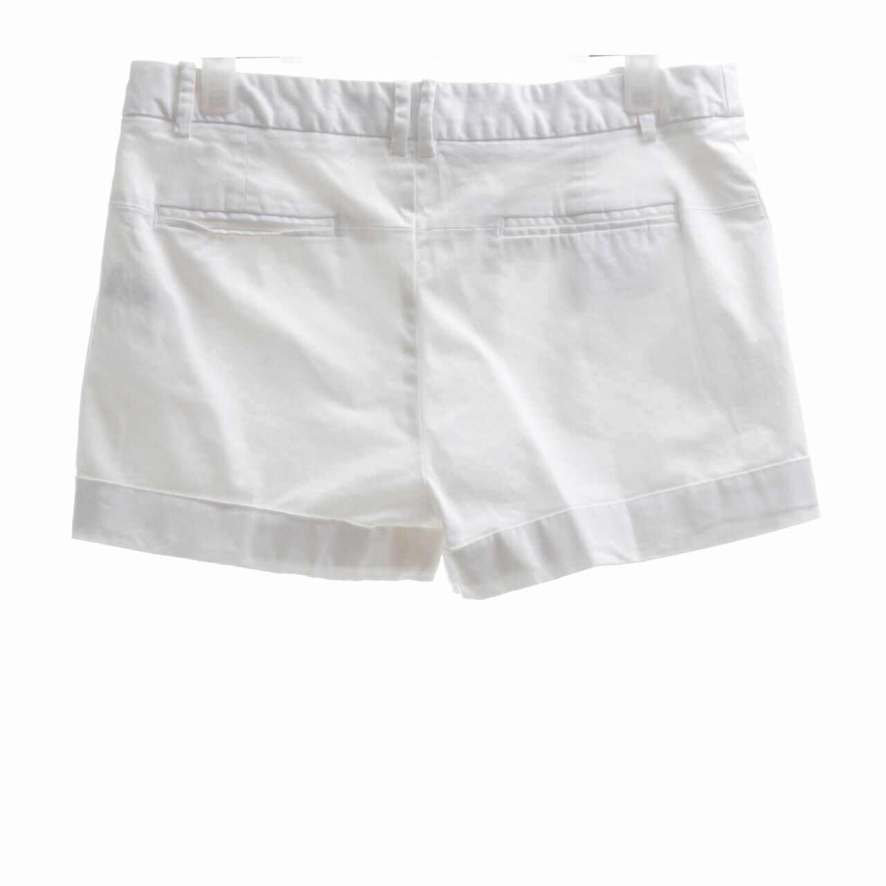Zara White Short Pants
