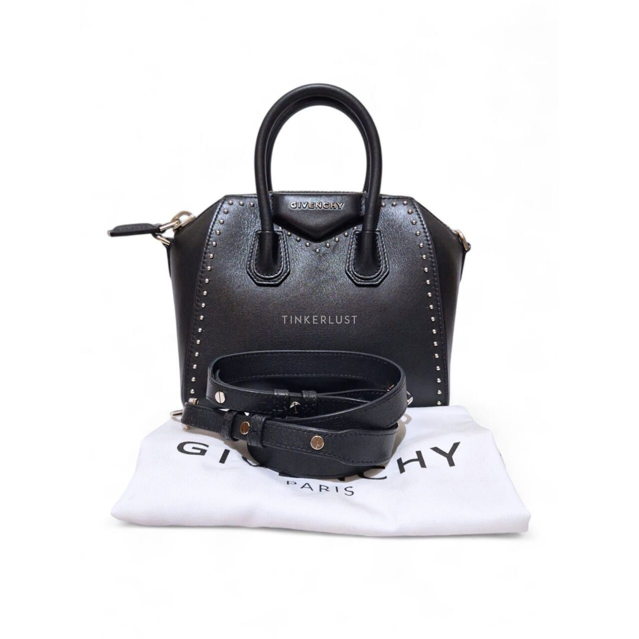 Givenchy Antigona Black Leather Satchel