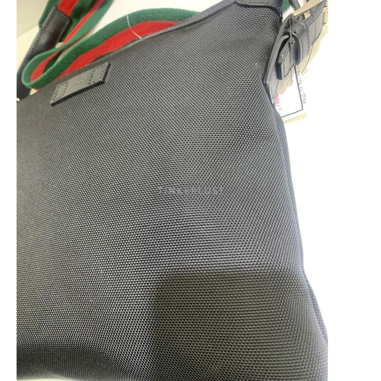 Gucci Messenger Ophidia Canvas Black Sling Bag