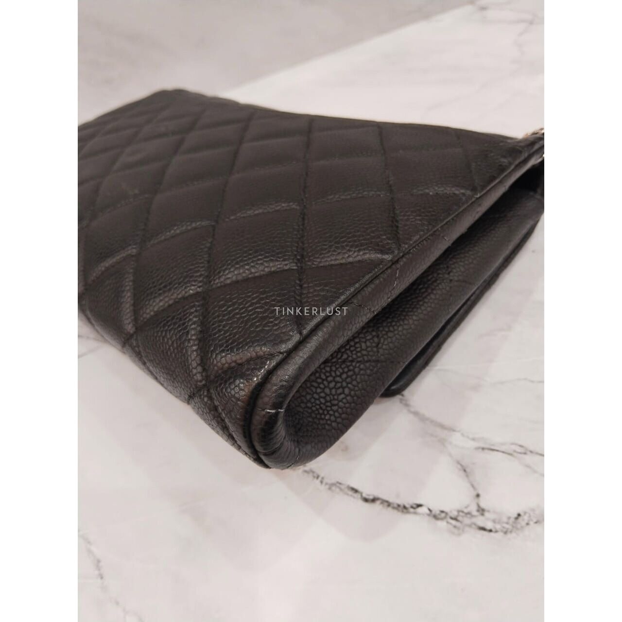 Chanel Flap Black Caviar #17 Shoulder Bag