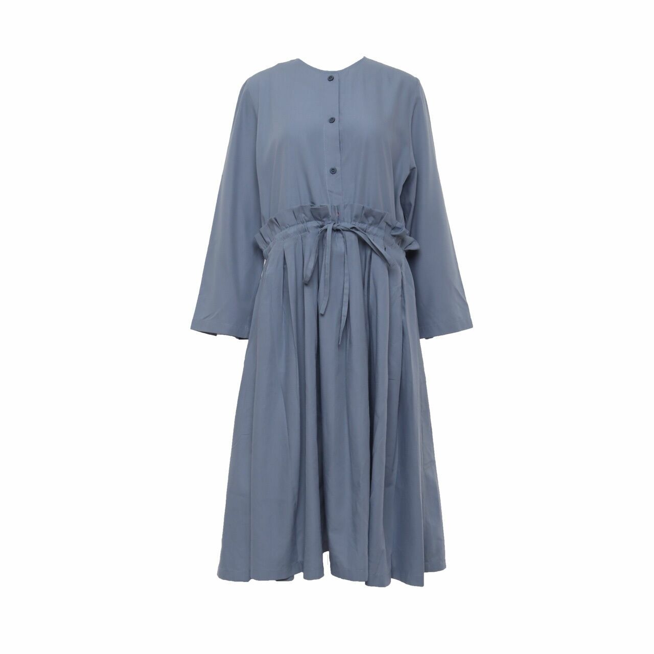 Nadjani Blue Midi Dress