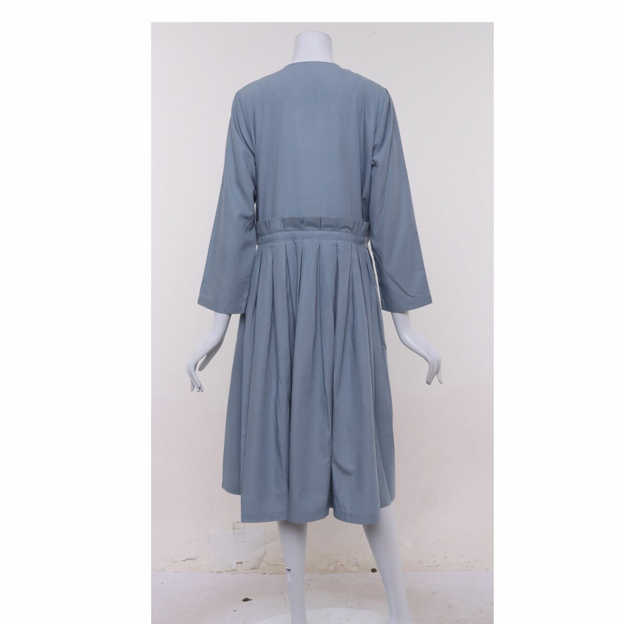 Nadjani Blue Midi Dress
