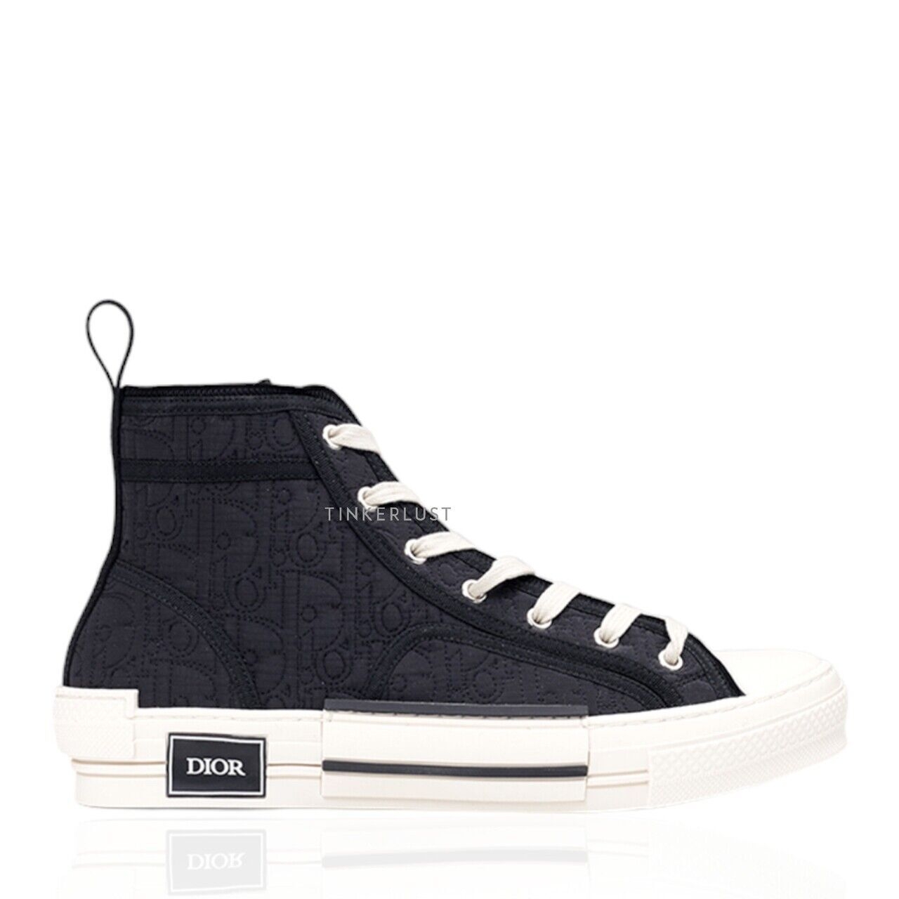 Christian Dior Oblique Kumo High-Top Black/White Sneakers