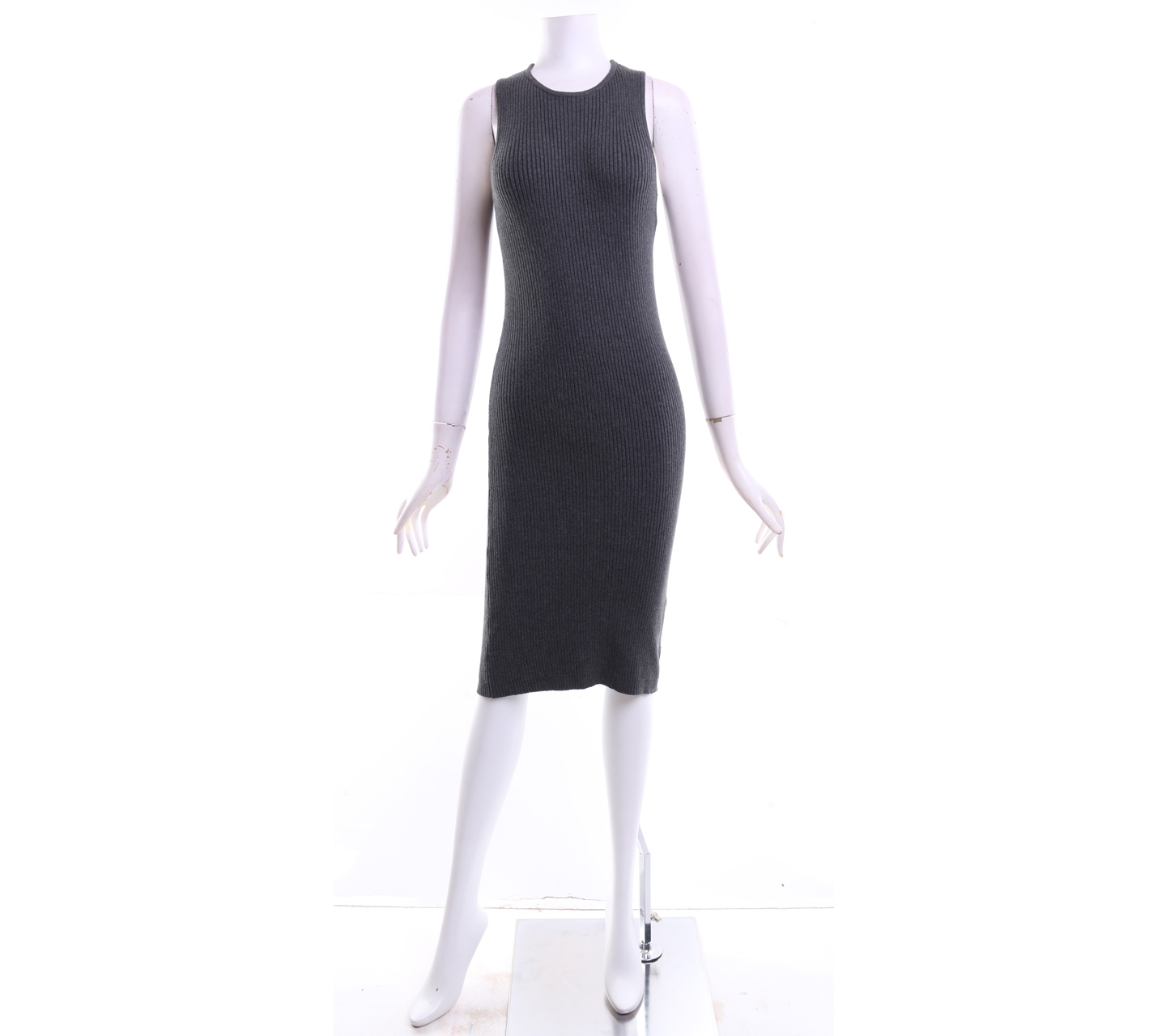 G+Na Dark Grey Knit Mini Dress
