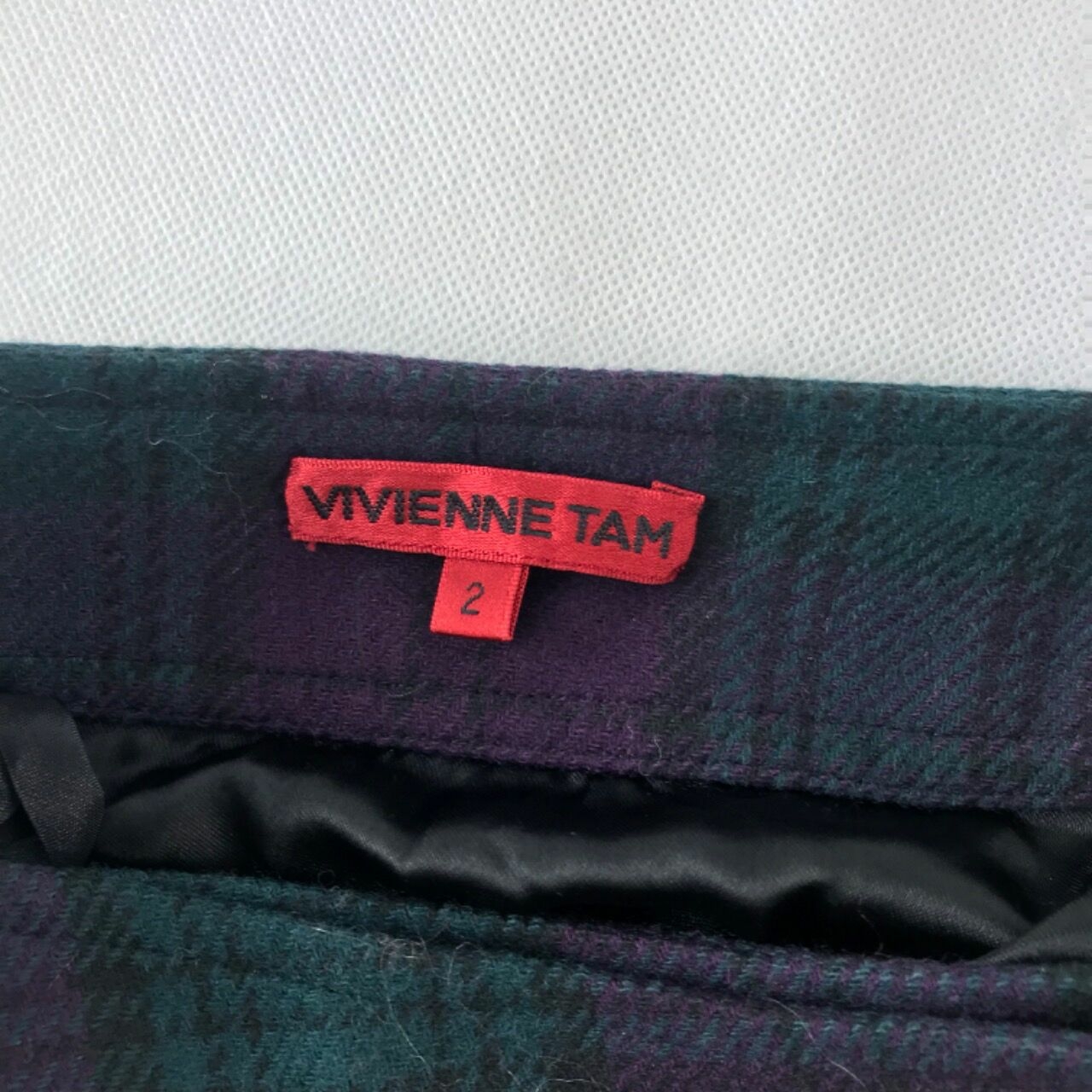 Vivienne Tam Green & Purple Rok Mini