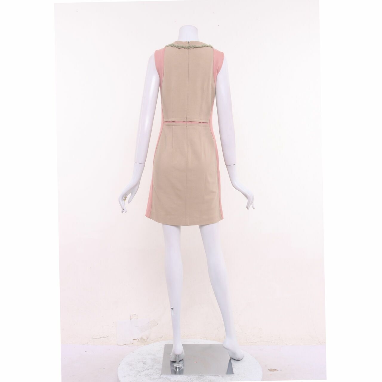 Hanii Y Pink & Nude Mini Dress