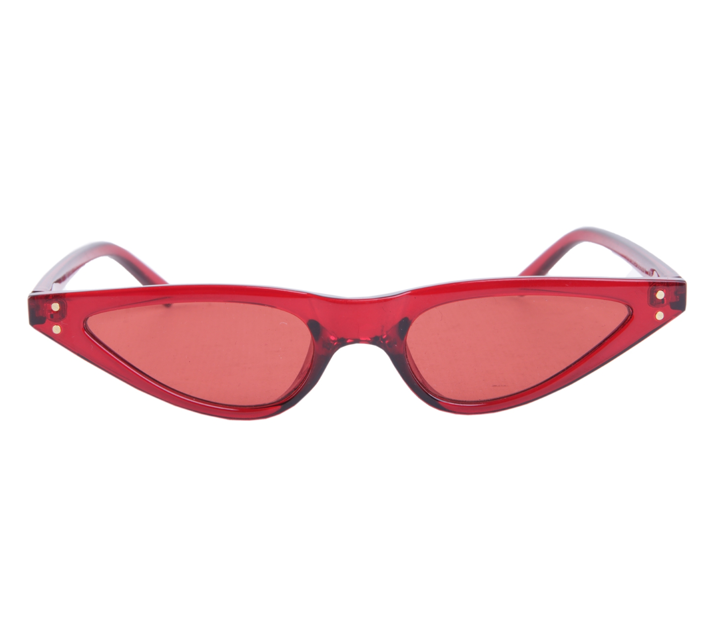 Fashion Nova Red Protection Sunglasses