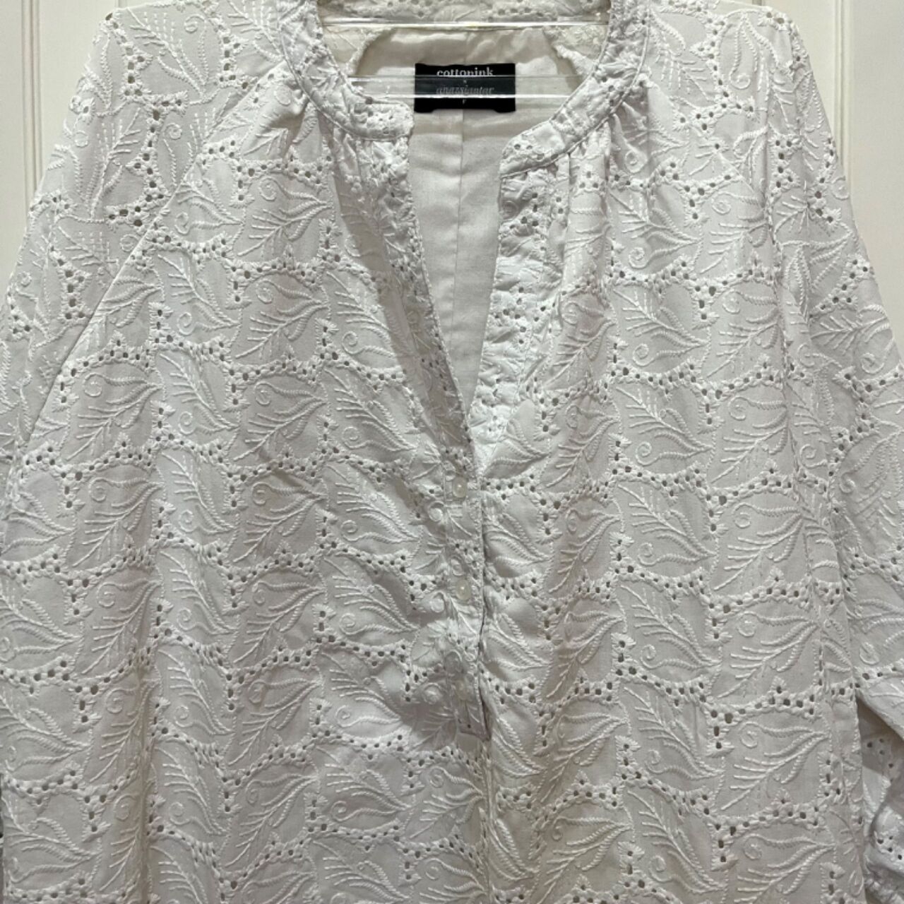 Cotton Ink X Anaz Siantar White Midi Dress
