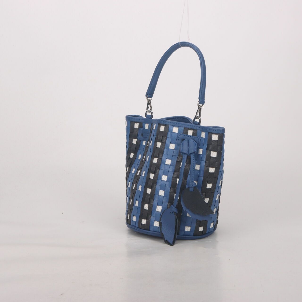 Chameo Couture Blue & White Sling Bag