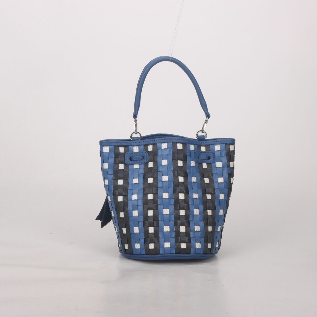Chameo Couture Blue & White Sling Bag