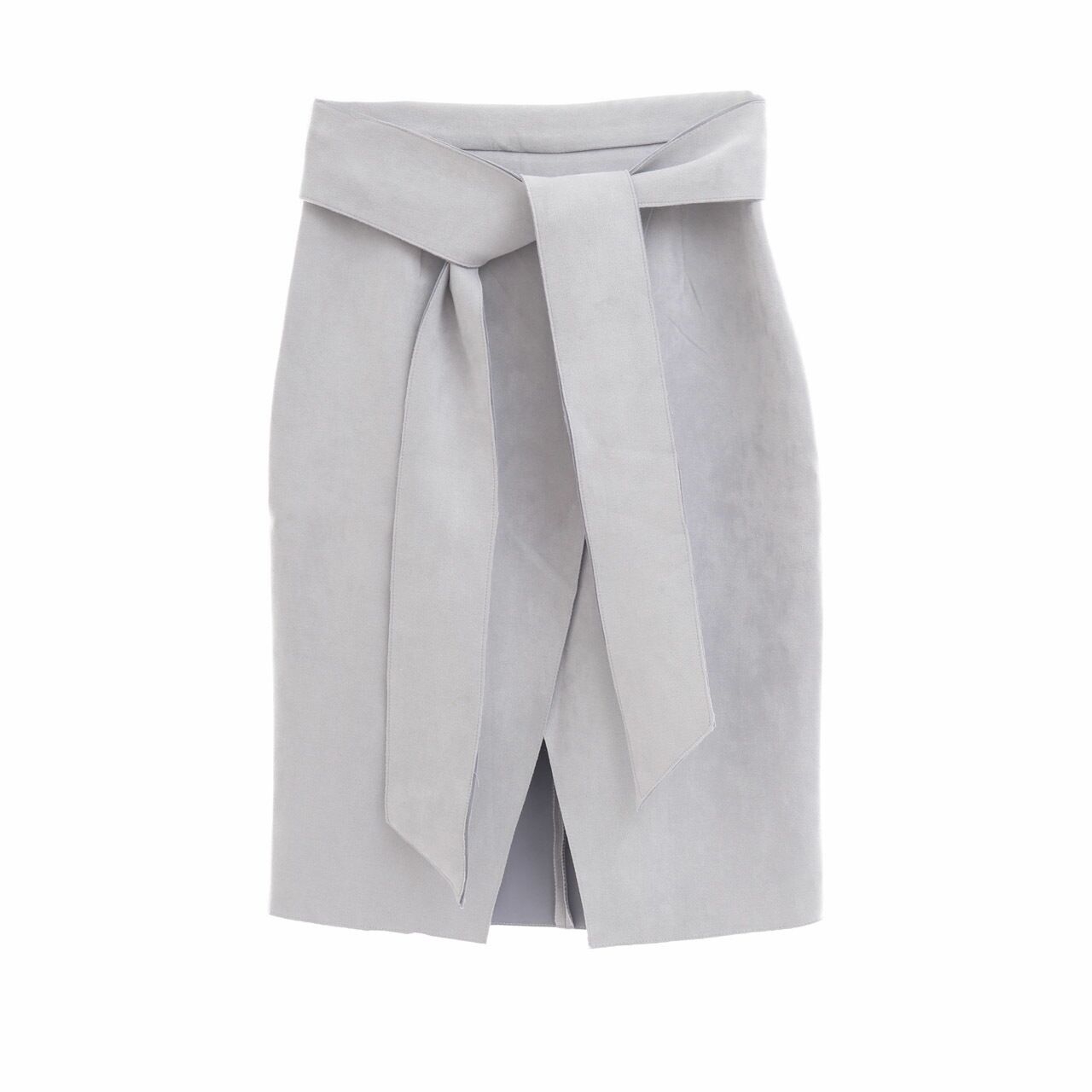 Closet Grey Mini Skirt