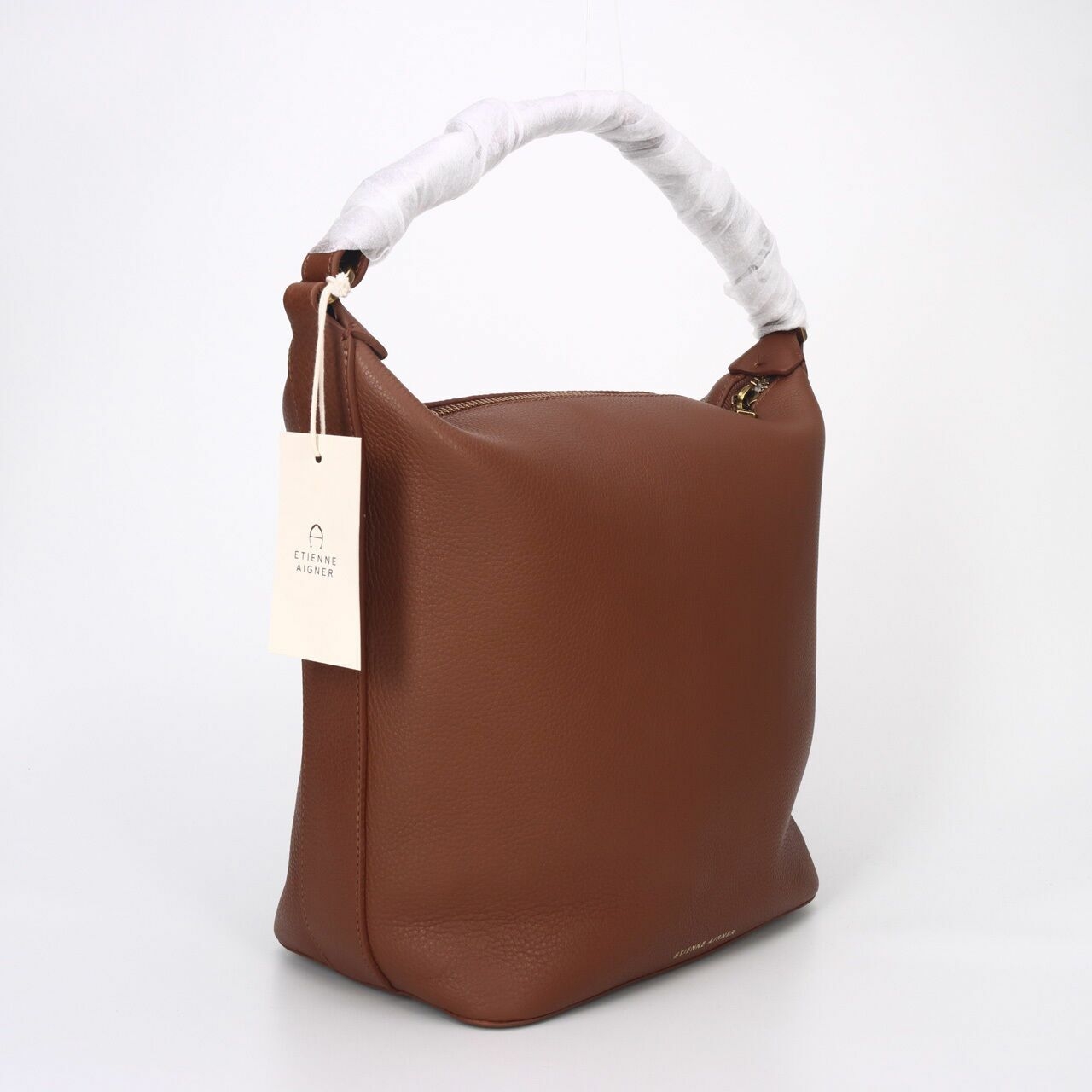 Etienne Aigner Adeline Bucket Brown Luggage Shoulder Bag