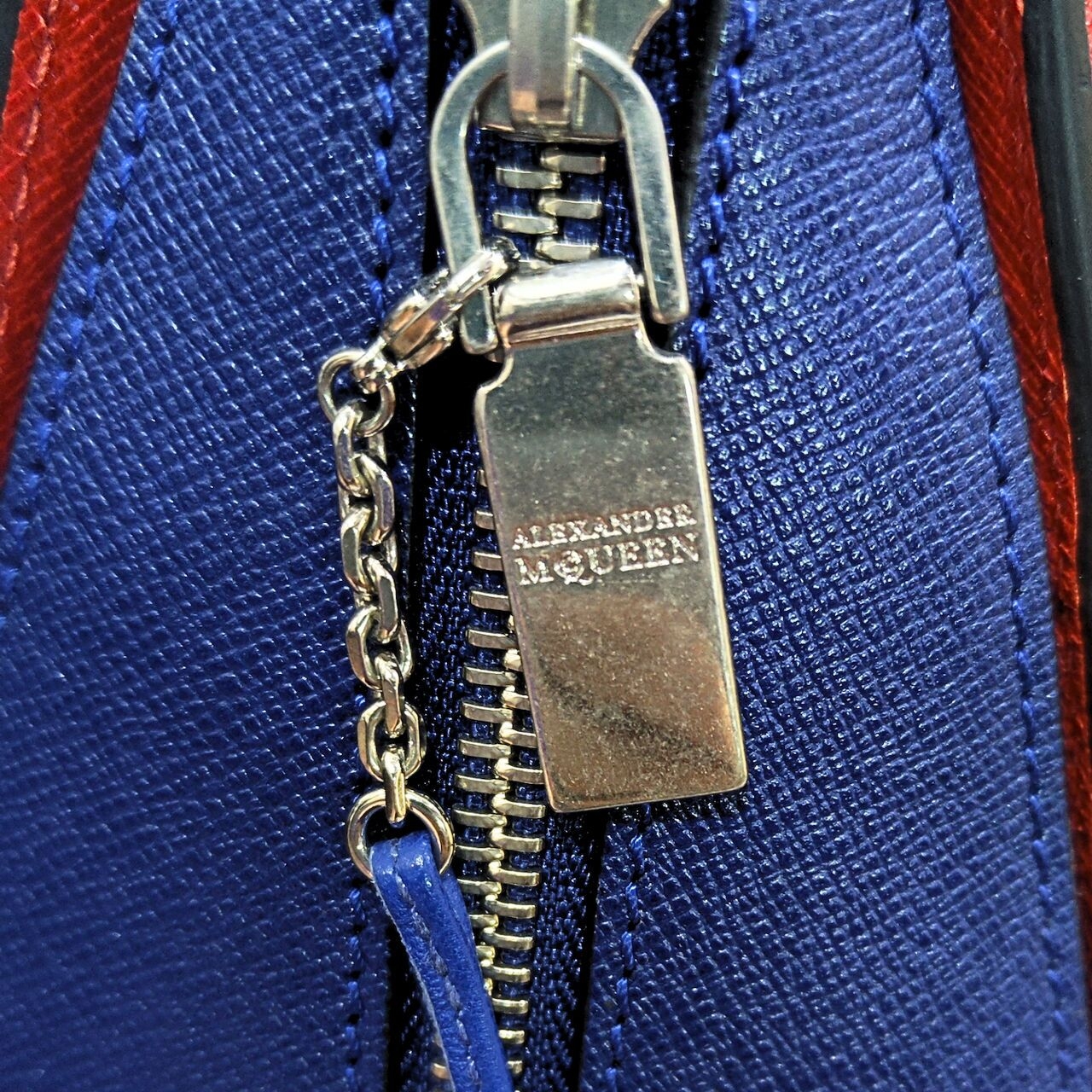 Alexander Mcqueen Multicolor Leather Mini Heroine Bag