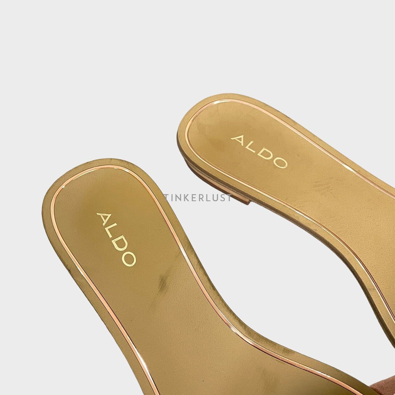 Aldo Rose Gold Sandals