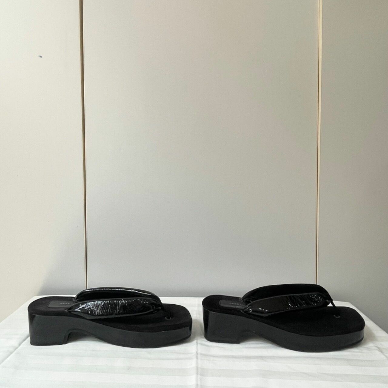 Dries Van Noten Black Sandals