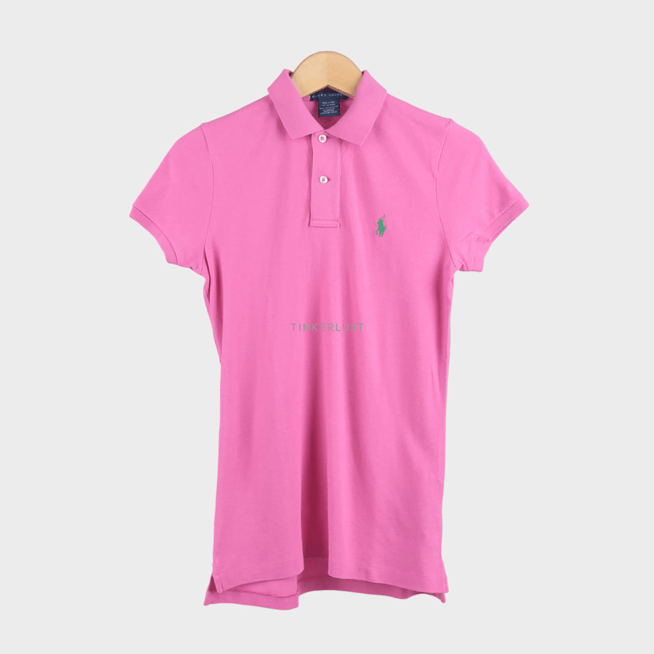 Ralph Lauren Pink Skinny Polo Shirt