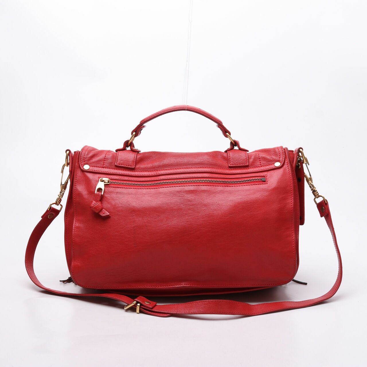 Proenza Schouler Red Satchel Bag 