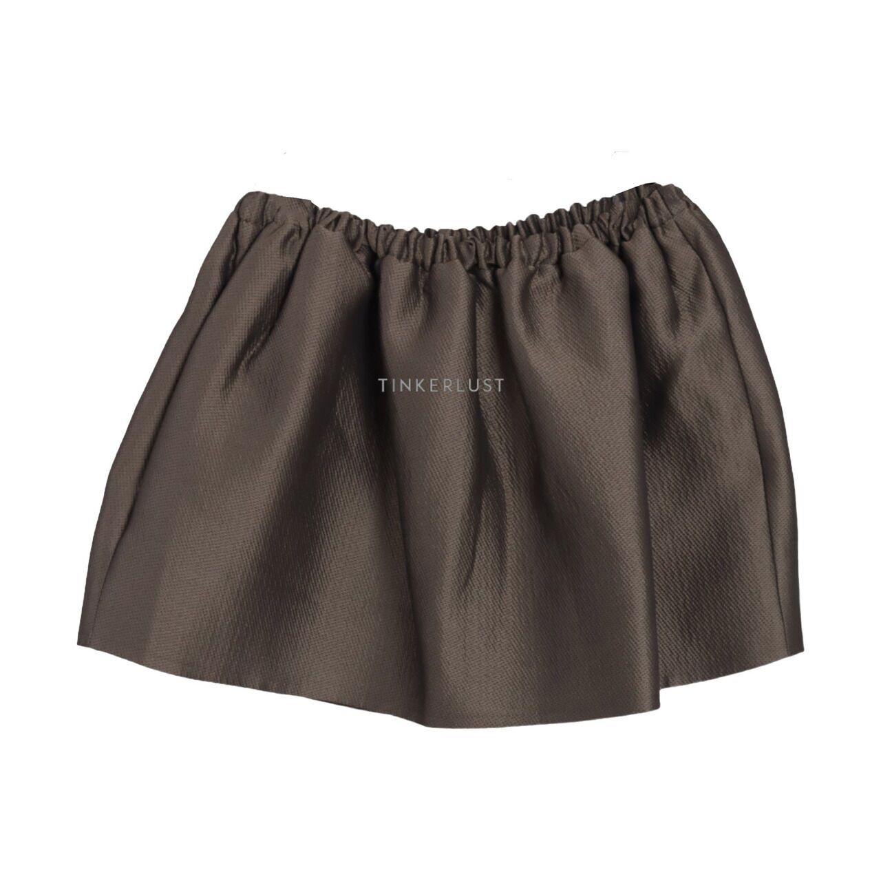 Tibi Bronze Mini Skirt