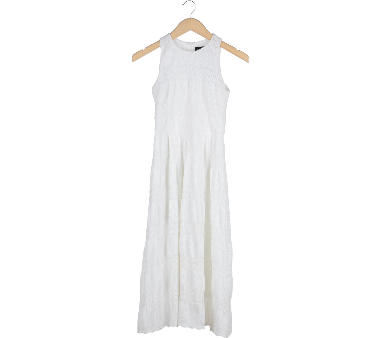 FYN White Midi Dress