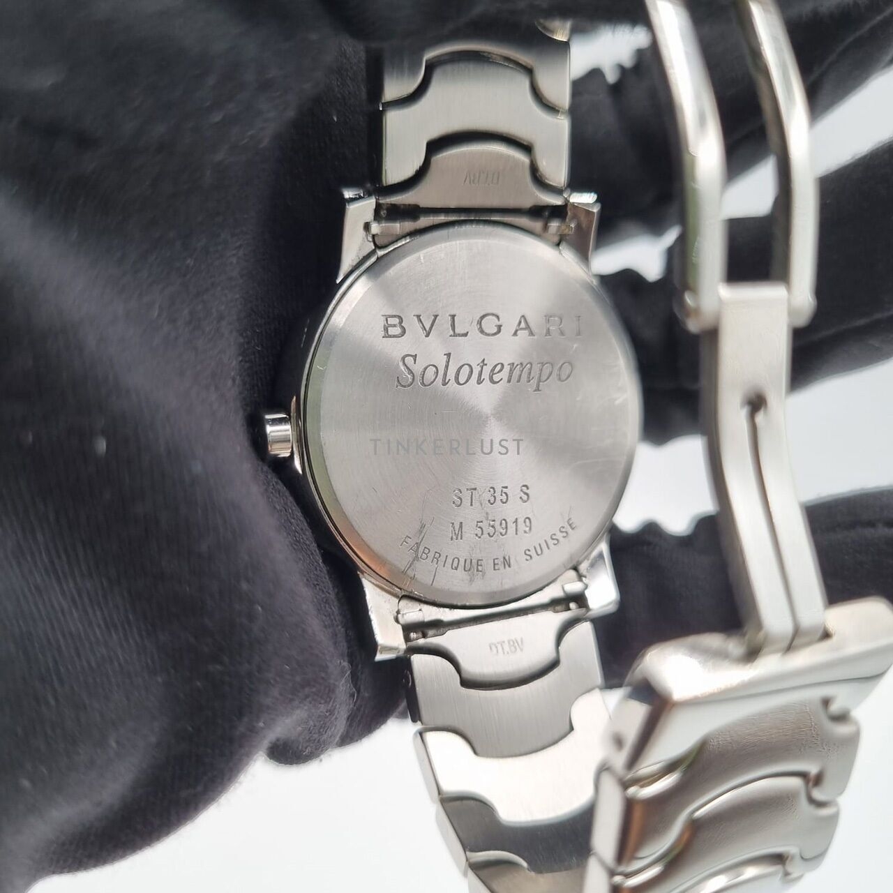 Bvlgari Solo Tempo Silver 33mm Watch