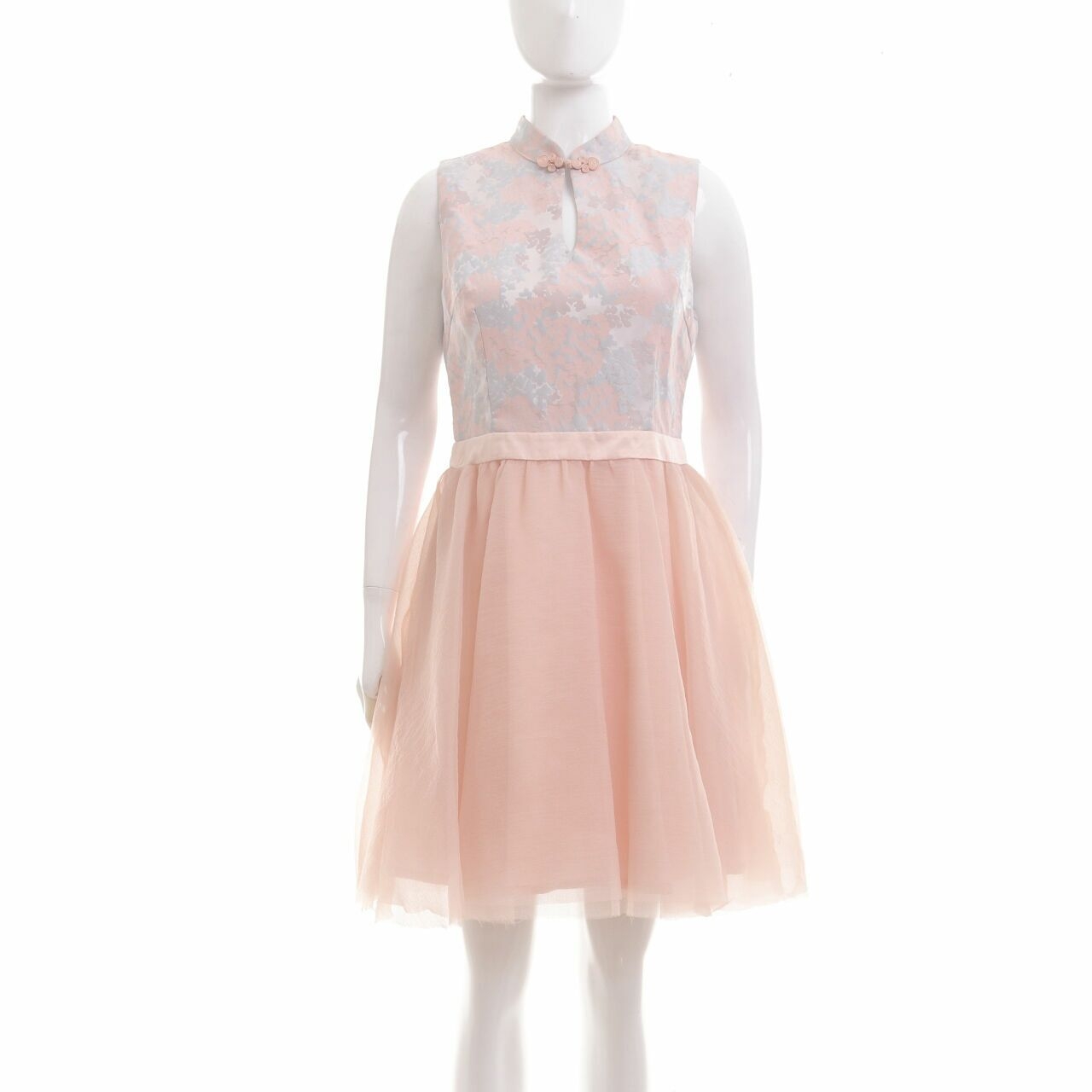 Esye Blue & Pink Mini Dress