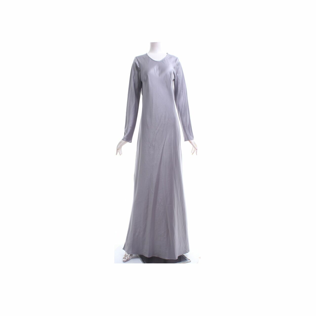Luire By Raden Sirait Grey Long Dress