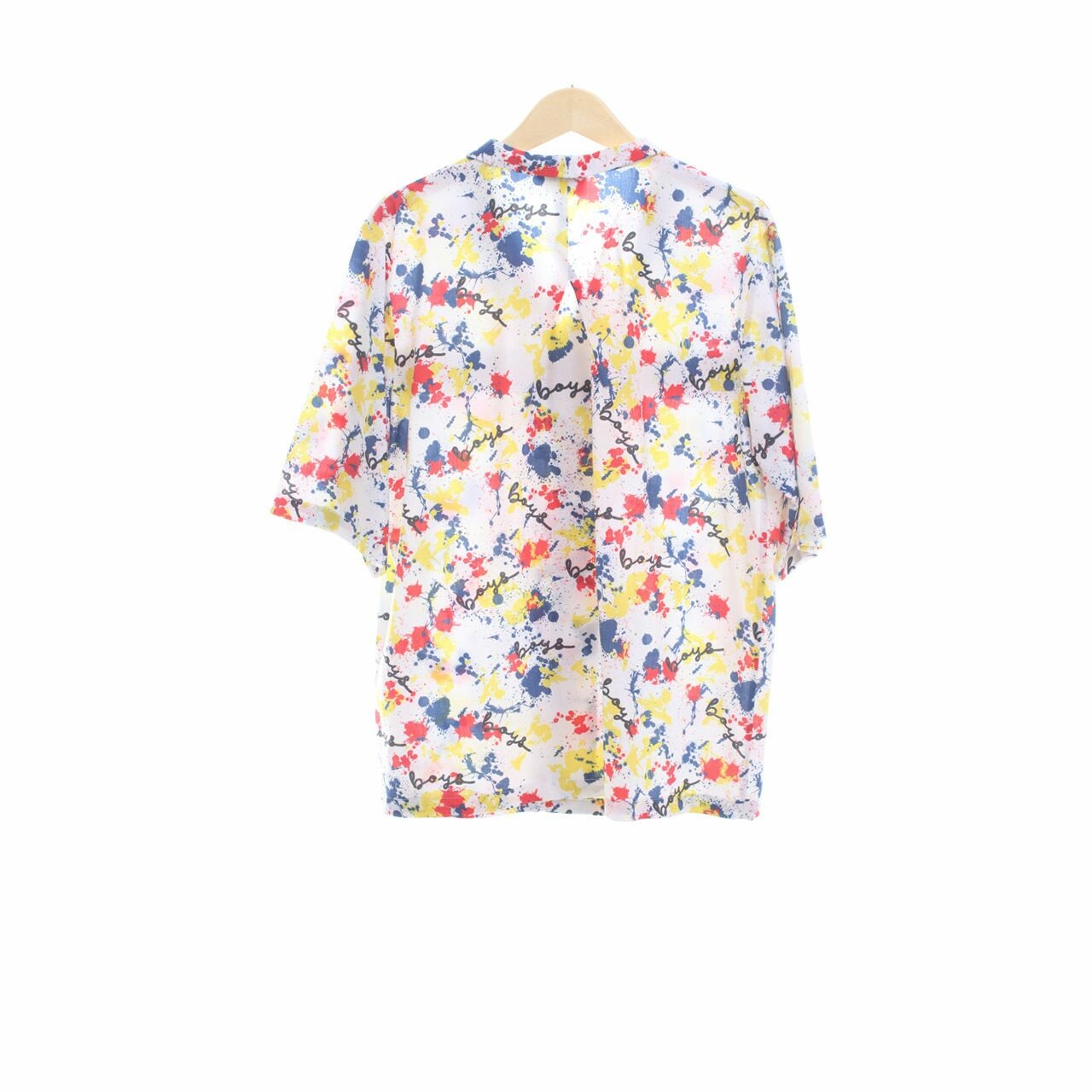 Danjyo Hiyoji Multicolor Oversized Shirt