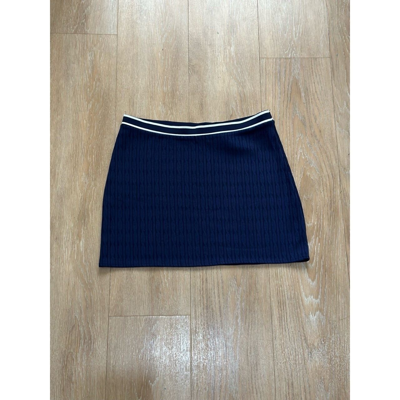 H&M Navy Mini Skirt