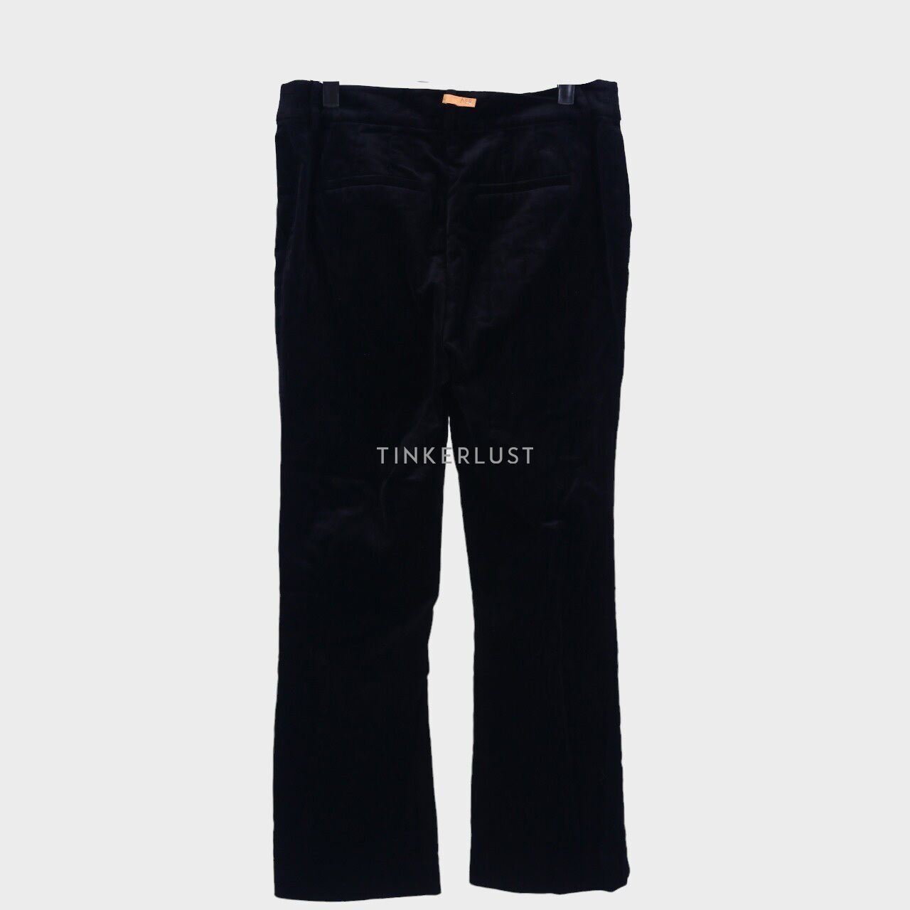 Frame Black Velour Long Pants