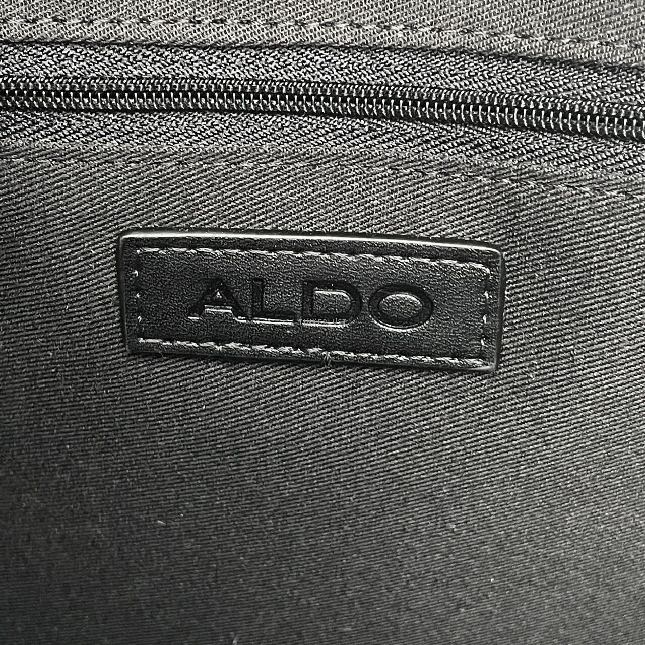 Aldo Brown & Black Briefcase