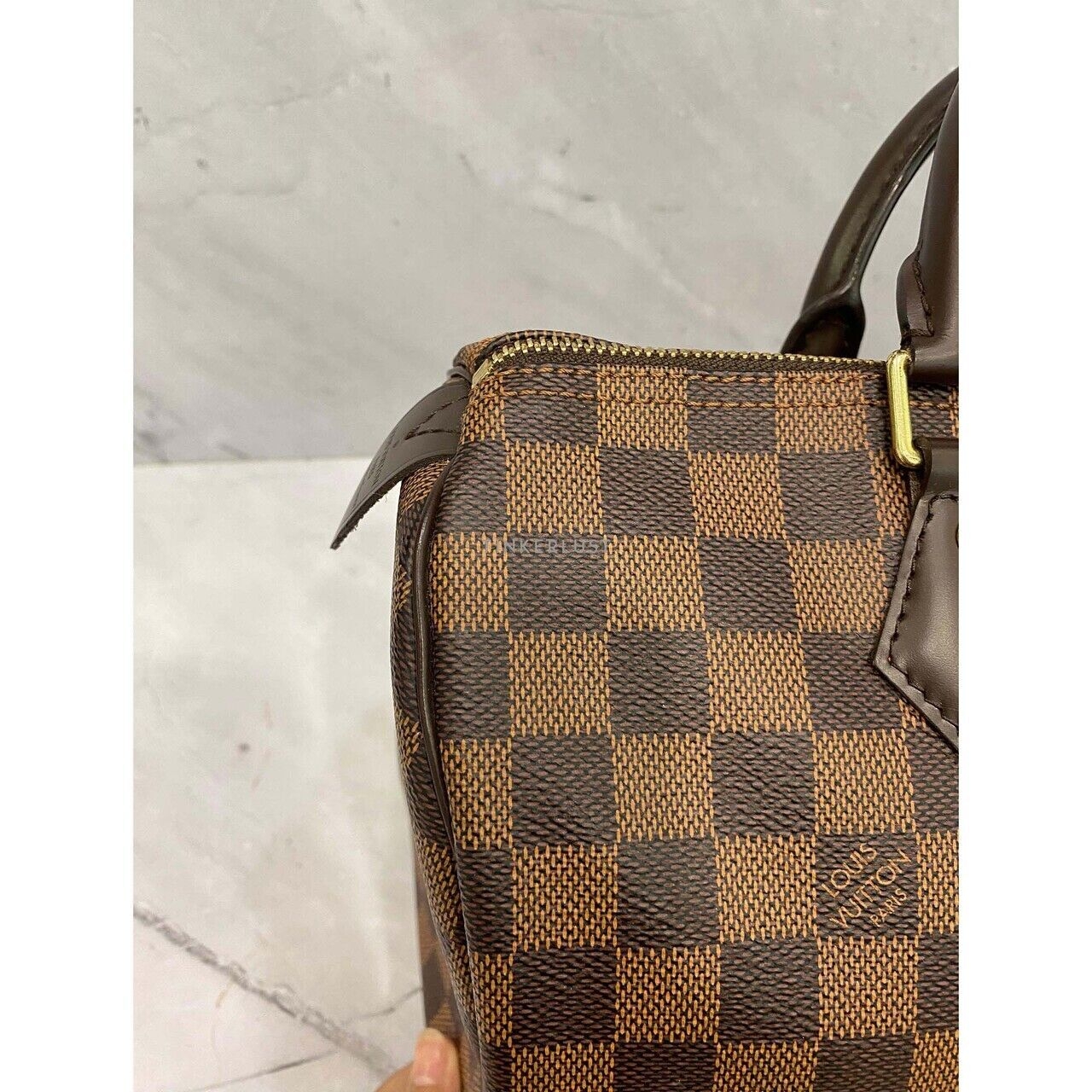 Louis Vuitton Speedy 30 Damier GHW 2018 Handbag