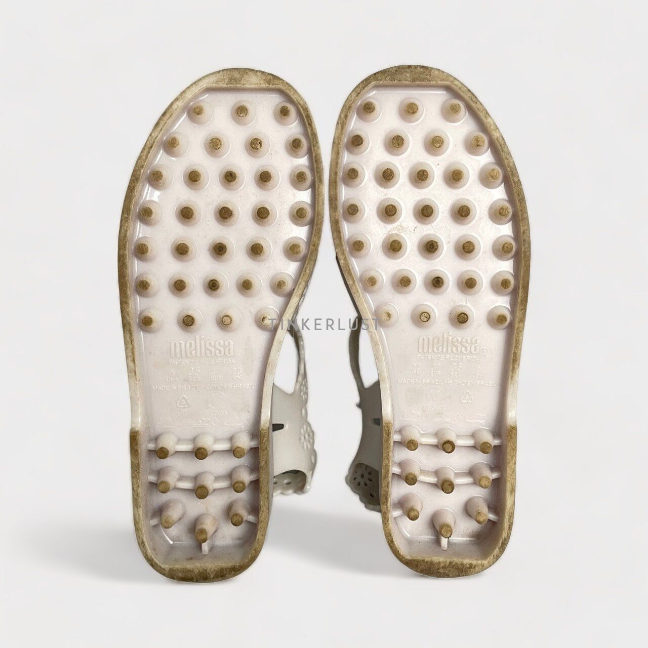 Melissa Possession Lace x VIKT Beige Sandals