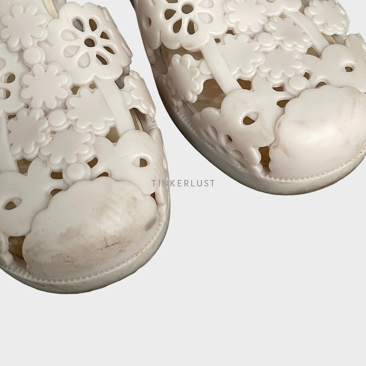 Melissa Possession Lace x VIKT Beige Sandals