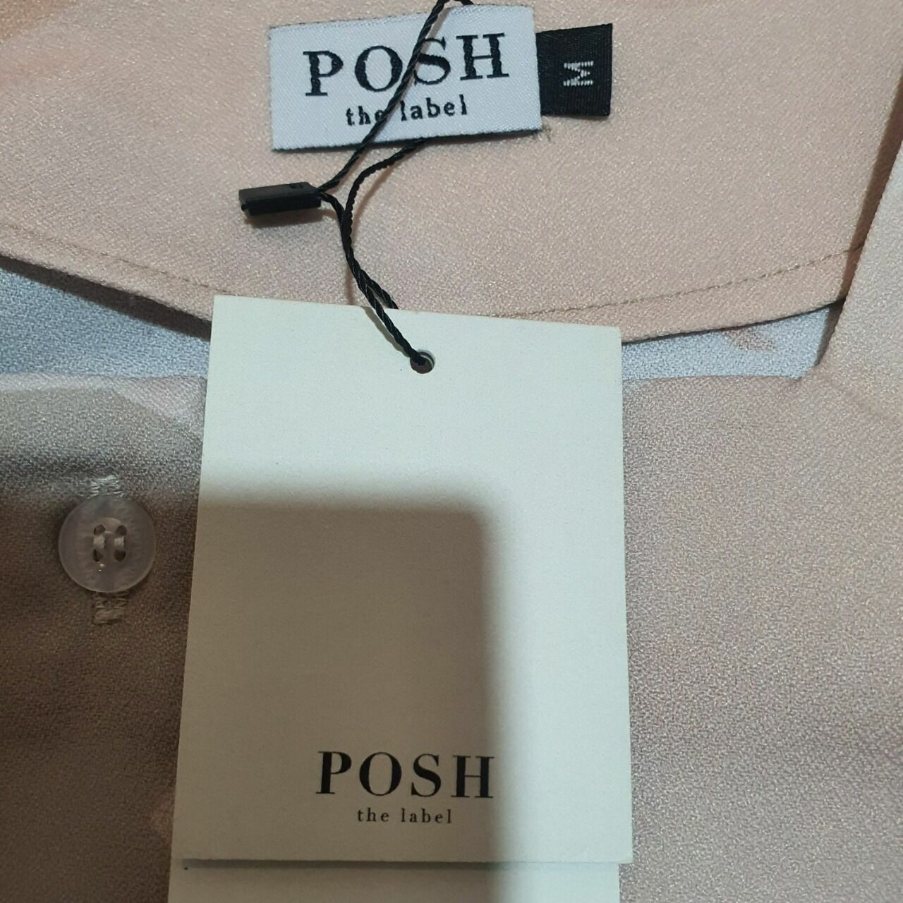 Posh The Label Brea Mint Printed Top
