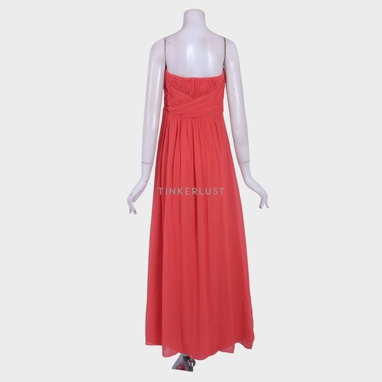 Ted Baker Coral Strapless Long Dress