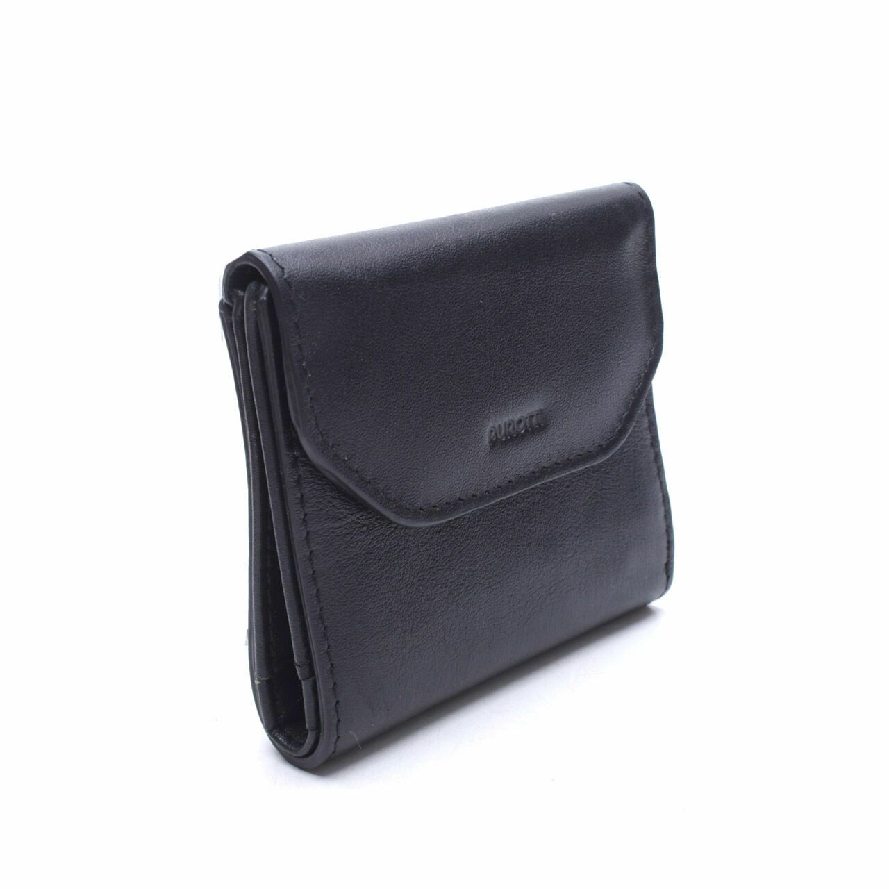 Purotti Black Leather Wallet