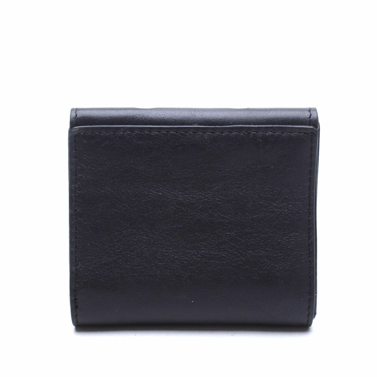 Purotti Black Leather Wallet